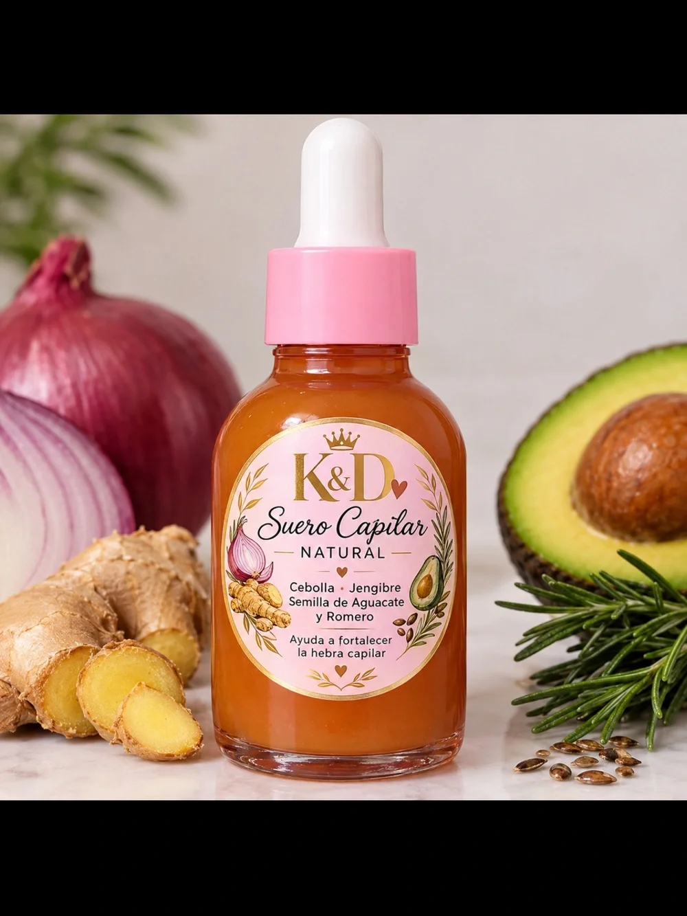 Suero Capilar Natural - Pink Scalp Serum